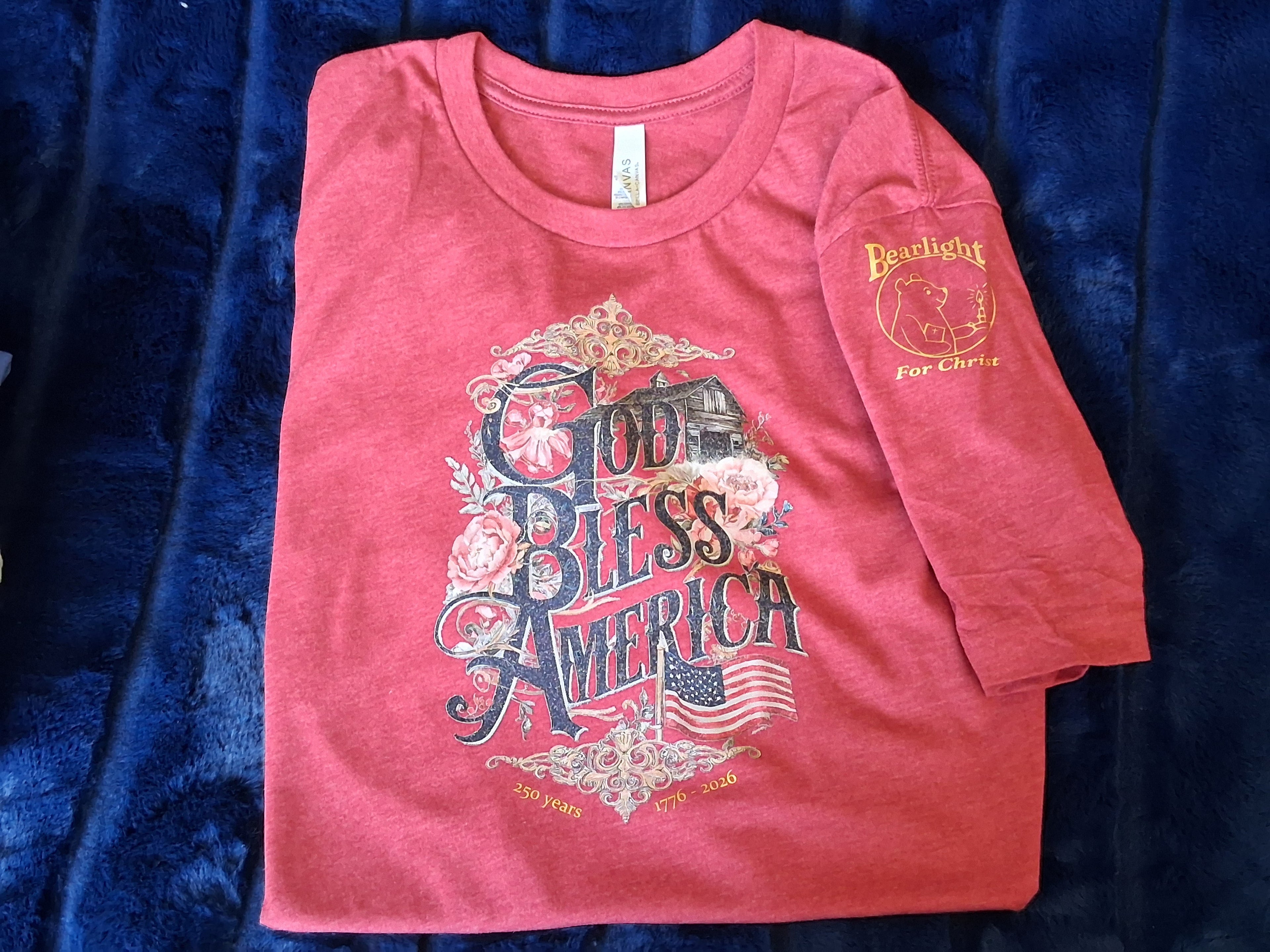 God Bless America Short- Sleeve Shirt
