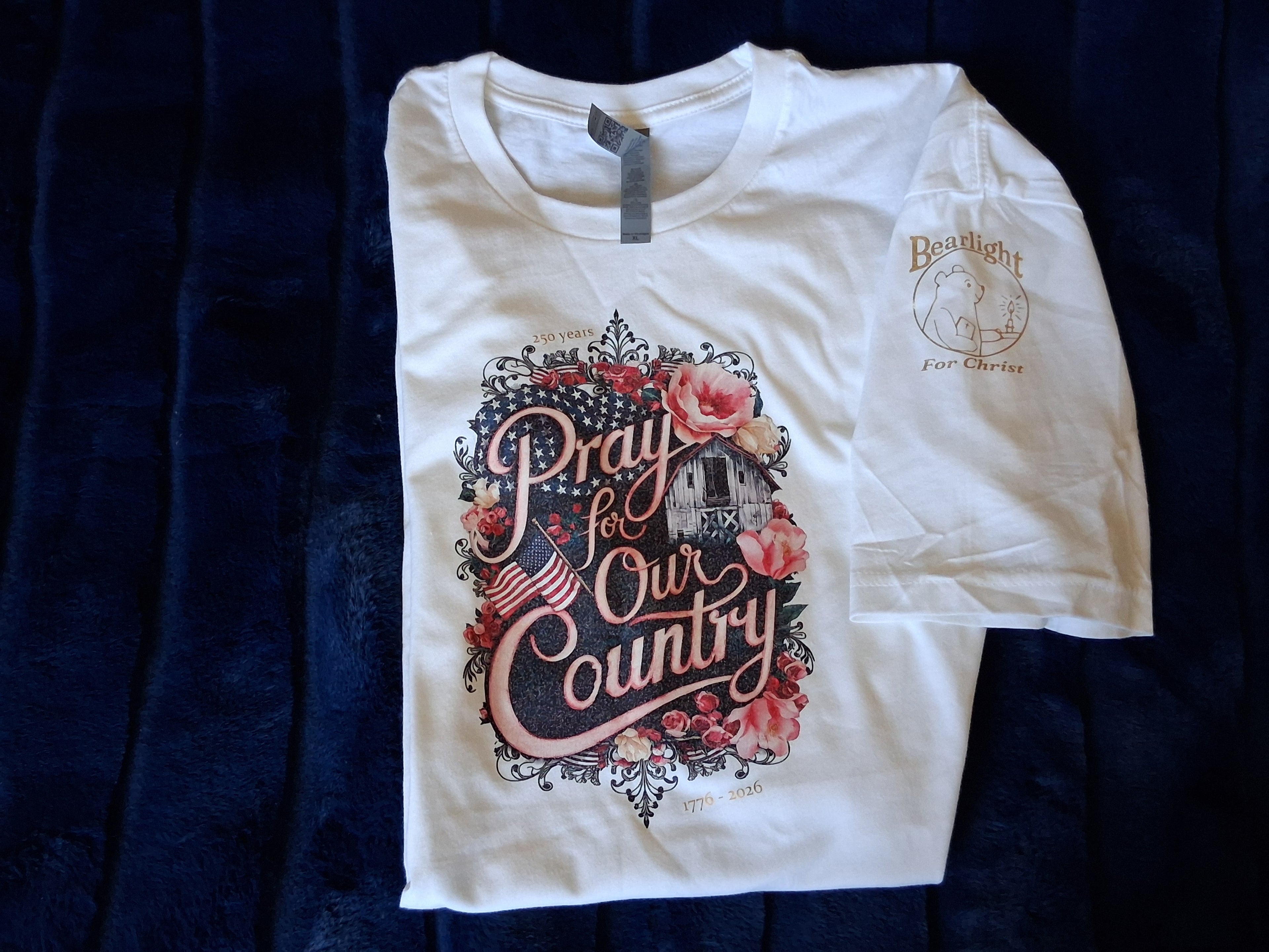 Pray For Our Country Short- Sleeve Shirt