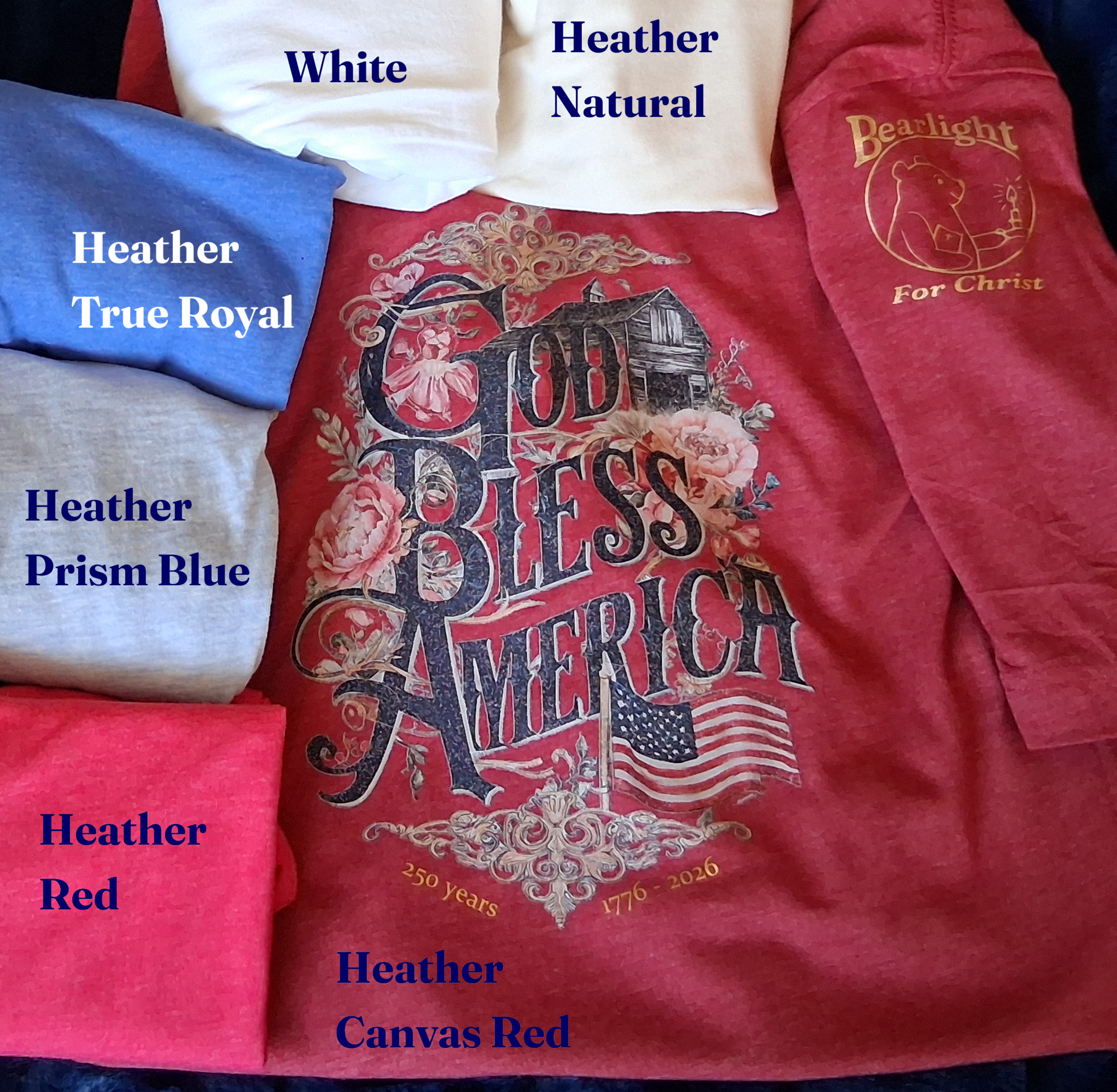 God Bless America Short- Sleeve Shirt