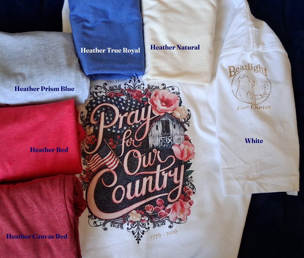 Pray For Our Country Short- Sleeve Shirt